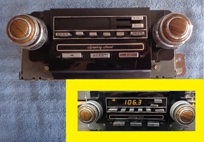 Superb REFURBISHED Genuine GM Delco 2700 Digital ETR Cassette AM FM Stereo Radio - Image 1 of 4