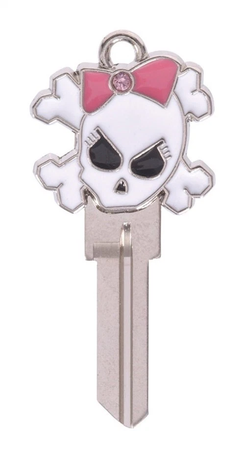 3D-66-Kw1-Girly Skull (Pack Of 4) - Image 1 of 1