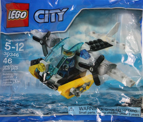 LEGO 30346 City Prison Island Helicopter Polybag Set 2016 NEW Sealed