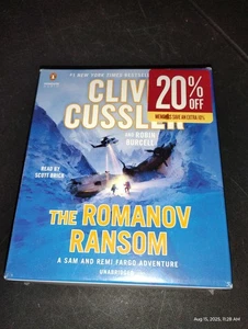 NEW!The Romanov Ransom (A Sam and Remi Fargo Adventure) Audio CD - Picture 1 of 2