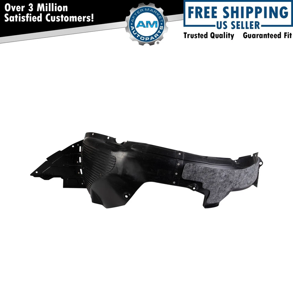 Guardabarros interior delantero derecho negro para Kia Forte5 KI1249156 2017-2018 Foto 1 de 4