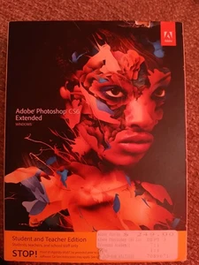 Photoshop CS6 Extended - Student & Teacher Edition - Windows DVD...VG - Picture 1 of 4