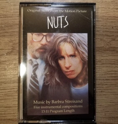Nuts Barbra Streisand Original Score From The Motion Picture Cassette Tape Movie - Image 1 of 4