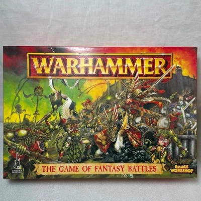 Warhammer The Game of Fantasy Battles 5th Edition 1996 Starter Set - Incompleto Foto 1 de 4