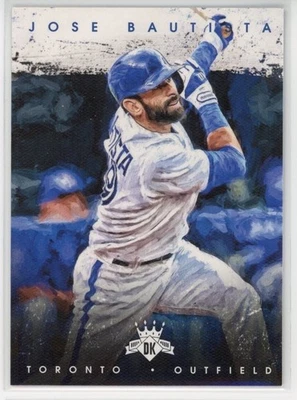 Panini Diamond Kings #83 2016 Jose Bautista Toronto Blue Jays Foto 1 de 2