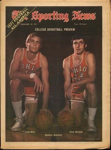 SPORTING NEWS 12/18 1971 NCAA Basketball prevue; Ernie D Unitas Dick Allen - Imagen 1 de 1
