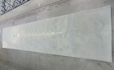 Окрашенный ковер серый / цвета слоновой кости 2 фута 6 дюймов x 12 футов, сниженная цена 1172594223 SOH704C-212 - Изображение 1 из 4