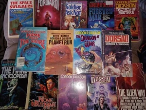 14 Paperback Book lot Gordon R. Dickson sci-fi vintage - Imagen 1 de 9