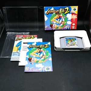 Snowboard Kids 2 Complete in Box CIB Nintendo N64 All Inserts MINT CONDITION - Picture 1 of 14