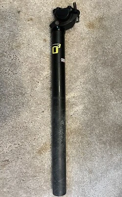 Tija de sillín Profile Design O3, carbono 31,6 mm X 400 mm, desplazada Foto 1 de 4