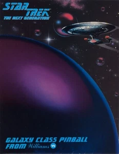 Volantino flipper Star Trek TNG - Foto 1 di 1