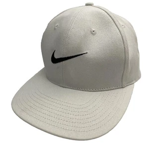 Vintage Nike Mütze weiß Snapback verstellbar 90er bestickt Swoosh - Bild 1 von 7
