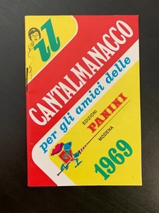 IL CANTALMANACCO EDIZIONE PANINI 1969 - Imagen 1 de 4