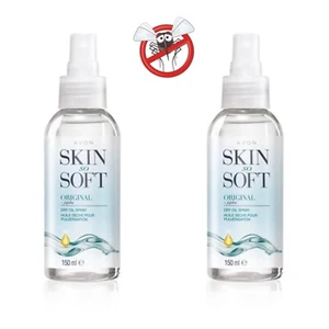 X2 AVON Original Skin So Soft Dry Oil Spray *MOSQUITO & MIDGIE REPELLANT* - Picture 1 of 1
