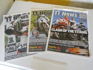 VINTAGE TT NEWS MAGAZINES EDITION 1,2 AND 3 2014 - Picture 1 of 7
