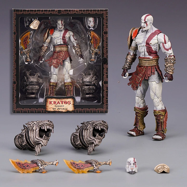 God of War 3 Ultimate Kratos Action Figure Toys Halloween Chirstmas Boy Gift Set - Image 1 of 4
