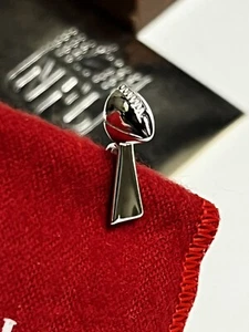 Delmas Design Super Bowl Vince Lombardi Trophy NFL Football Pin Party 59 - Picture 1 of 19