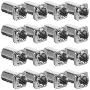 20 Pcs Supvox Drum Lug Screws Pearl Vintage Snare Swivel Nuts Floor Spare Parts - Picture 1 of 12