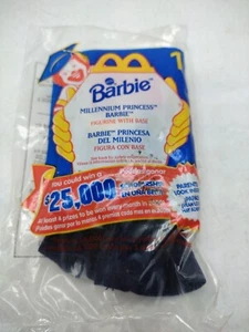 McDonald's Happy Meal Toy 1999 Barbie #1 Millennium Princess Barbie  - Picture 1 of 6