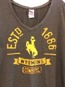 Wyoming Cowboys Est. 1886 Shirt ladies - Picture 1 of 2