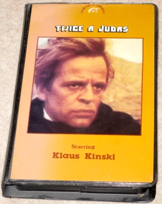TWICE A JUDAS Klaus Kinski UNICORN VIDEO Spaghetti Western U.S. VHS (1968) - Image 1 of 4