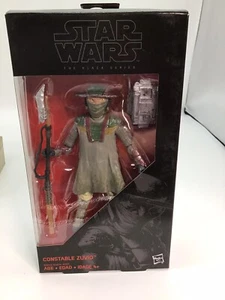 Hasbro Star Wars The Black Series Constable Zuvio Action Figure - Picture 1 of 6