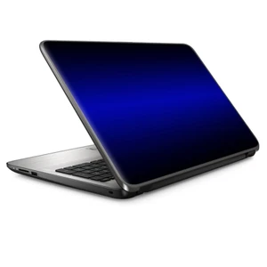 Laptop Skin Wrap Universal for 13 inch - Electric Blue Glow Solid - Picture 1 of 7