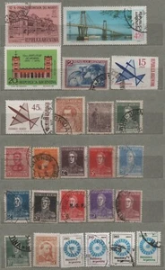 Argentina small lot of used stamps - Picture 1 of 1
