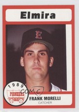 1989 Bill Pucko Elmira Pioneers Frank Morelli #10