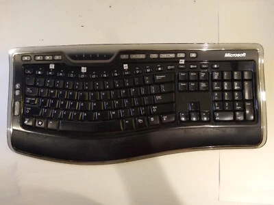 Microsoft 7000 Wireless Laser Keyboard 1345 Desktop NO RECEIVER - Image 1 of 4