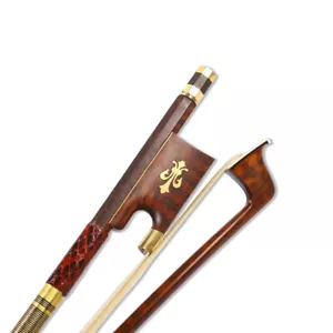 4/4 Advance violin bow snakewood Stick Professional Bows AAA Bow Hair Strong - Picture 1 of 7