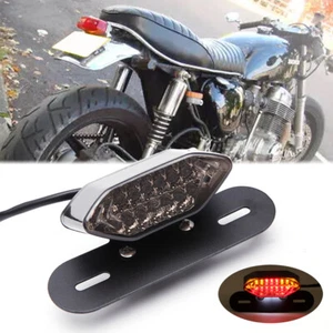 For Honda CB 350 450 550 600 750 900 Integrated LED Tail Brake Light Turn Signal - Foto 1 di 11