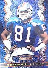 1994 Stadium Club Bowman's Best New York Giants Football Card #BU7 Thomas Lewis