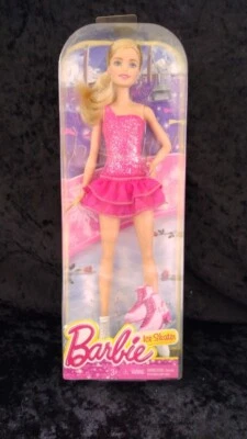  Muñeca Barbie Patinadora sobre Hielo - Vestido Brillo con Trofeo - Campeona de Patinaje - Nueva en Caja Foto 1 de 4