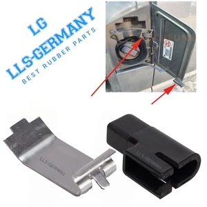 Tankdeckel Reparatursatz für VW T5 T6 Anschlagpuffer + Blattfeder Tankklappe - Bild 1 von 5