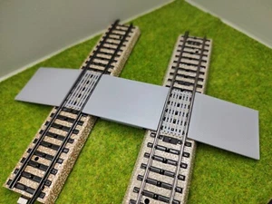 H0 Zubehör - Bahnübergang H0 für Märklin M-Gleis - 58x40 - Bild 1 von 3