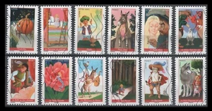 France 6081-6092 "Marvellous Storybook" (12 USED Stamps, 2021) - Picture 1 of 1