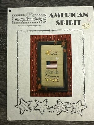 Preowned: American Spirit Waxing Mood Designs, cross stitch - Image 1 of 4