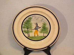 Rare Assiette Forges les Eaux décor au Chasseur 19è - Imagen 1 de 6