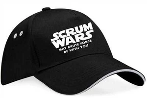 Scrum Wars Baseball Cap Rugby Lover Sports Gift For Men & Ladies - Picture 1 of 9