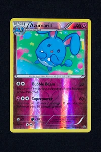 Azumarill 103/160 XY Primal Clash Reverse Holo Rare Pokemon Card NM - Picture 1 of 2