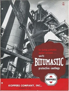 MRO Brochure - Koppers - Bitumastic Protective Coating - c1952 (MR194) - Picture 1 of 1