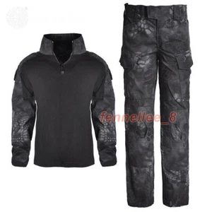 Kids Boys Gen3 Army Long Sleeve Shirt Pants Tactical Combat Uniform Military - Picture 1 of 29