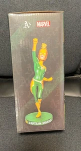 Oakland A’s Captain Marvel SGA Bobblehead Avengers Superhero New in Box - Picture 1 of 2