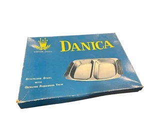 Vintage Danica Edelstahl Doppelfach Server # 1984 in Box Made in Japan - Bild 1 von 6