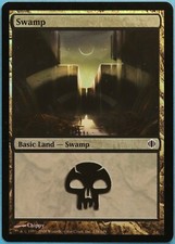 Swamp (238) FOIL Shards of Alara NM Basic Land MAGIC CARD (ID# 200477) ABUGames