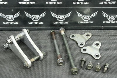 2004 YAMAHA 04-06 WR450F 04-05 YZ450F OEM ENGINE MOTOR MOUNT STAY BRACKETS - Image 1 of 4
