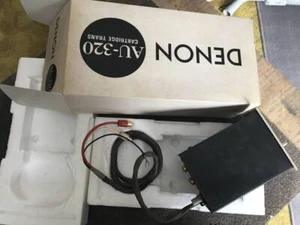 DENON AU-320 MC cartridge step-up transformer w/box audio equipment Working - Picture 1 of 7