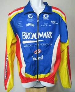 SQUADRA BRIGHT COLORED L CYCLING JACKET Volkswagen BROADMARK FULL ZIP zipper - Picture 1 of 5