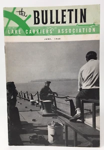 THE BULLETIN Lake Carriers Asso Vol 49 No 2 June 1960 Steamships - Foto 1 di 3